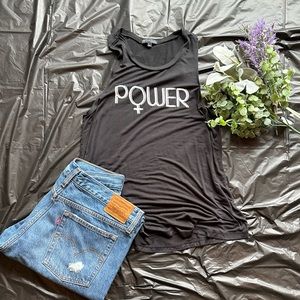 Female Power tank top